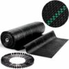 Sodo agrotekstilė 1,6 m x 100 m 90 g/m2 + 100 „Plonos“ smeigtukų - juoda