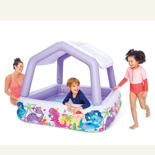 Pripučiamas akvariumo baseinas su stogu 157 x 157 x 122 cm INTEX 57470