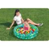 Pripučiamas baseinas vaikams su kamuoliukais 91x20cm Bestway 51141