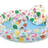 Pripučiamas baseino žiedas ir kamuoliukų rinkinys 122 x 25 cm INTEX 59460