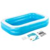 Pripučiamas šeimos baseinas 262 x 175 x 51 cm Bestway 54006