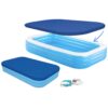Pripučiamas šeimos baseinas 305 x 183 x 56 cm 2 viename „Bestway 54009“