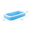 Pripučiamas šeimos baseinas 305 x 183 x 56 cm 3 viename „Bestway 54009“