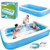 Pripučiamas šeimos baseinas 305x183x56cm Bestway 54009