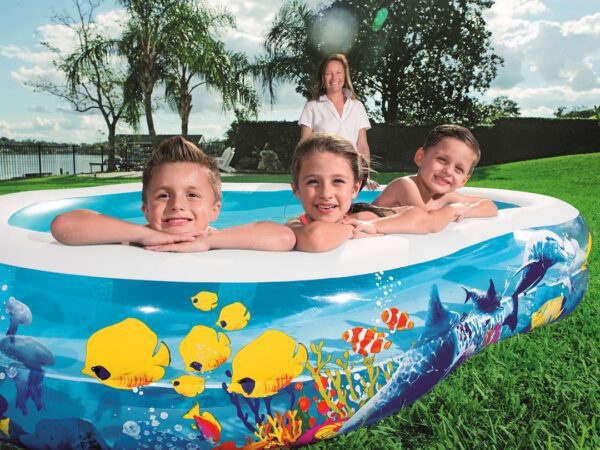 Pripučiamas žuvų baseinas 262 x 157 x 46 cm Bestway 54118