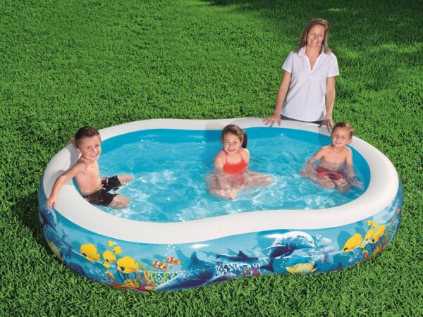 Pripučiamas žuvų baseinas 262 x 157 x 46 cm Bestway 54118
