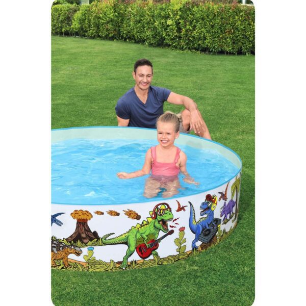 Dinozaurų sodo baseinas 244 x 46 cm Bestway 55001