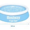 „Bestway 57392“ 183 x 51 cm sodo išplėtimo baseinas