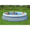 Sodo išplėtimo baseinas 396 x 84 cm 9 viename „Bestway 57376N“