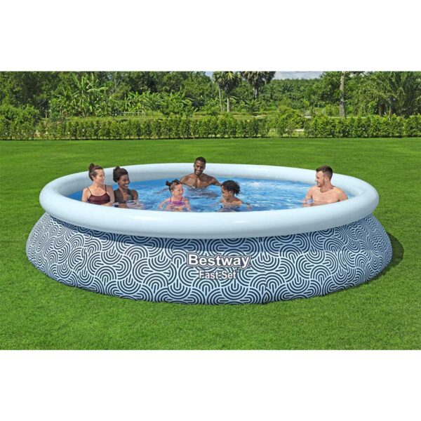 Sodo išplėtimo baseinas 396 x 84 cm 9 viename „Bestway 57376N“