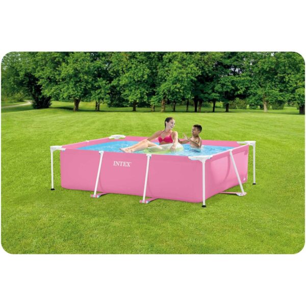 Karkasinis sodo baseinas 220 x 150 x 60 cm 2 viename INTEX 28266