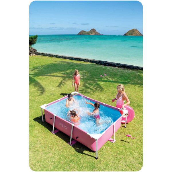 Karkasinis sodo baseinas 220 x 150 x 60 cm 2 viename INTEX 28266