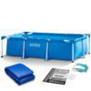 Karkasinis sodo baseinas 220 x 150 x 60 cm 2 viename INTEX 28270