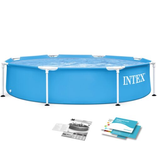Karkasinis sodo baseinas 244 x 51 cm 5 viename INTEX 28205