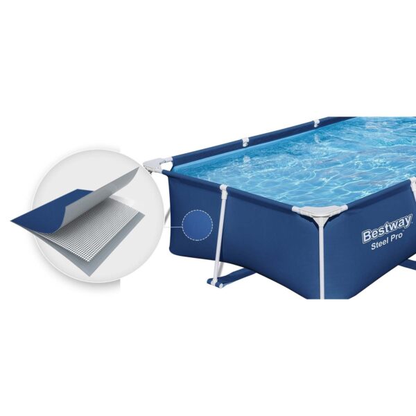 Karkasinis sodo baseinas 259x170x61 cm, 15 viename, „Bestway 56403N“