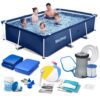 Karkasinis sodo baseinas 259x170x61 cm, 15 viename, „Bestway 56403N“