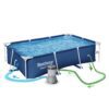 Karkasinis sodo baseinas 259x170x61 cm, 15 viename, „Bestway 56403N“
