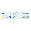 Karkasinis sodo baseinas 260 x 160 x 65 cm 15 viename INTEX 28271