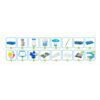 Karkasinis sodo baseinas 300 x 200 x 75 cm 15 viename INTEX 28272