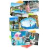 Karkasinis sodo baseinas 300 x 200 x 75 cm 15 viename INTEX 28272 + burbulų aparatas NEMOKAMAI