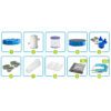 Karkasinis sodo baseinas 305 x 76 cm 10 viename INTEX 28202