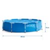 Karkasinis sodo baseinas 305 x 76 cm 10 viename INTEX 28202