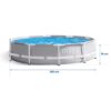 Karkasinis sodo baseinas 305 x 76 cm 15 viename INTEX 26702