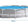 Karkasinis sodo baseinas 305 x 76 cm 15 viename INTEX 26702 + burbulų aparatas NEMOKAMAI