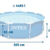 Karkasinis sodo baseinas 305 x 76 cm INTEX 28200