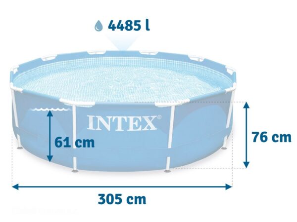 Karkasinis sodo baseinas 305 x 76 cm INTEX 28200