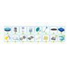 Karkasinis sodo baseinas 305 x 76 cm 16 viename „Bestway 56679“