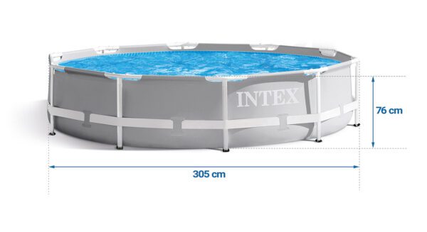 Karkasinis sodo baseinas 305 x 76 cm 3 viename INTEX 26702