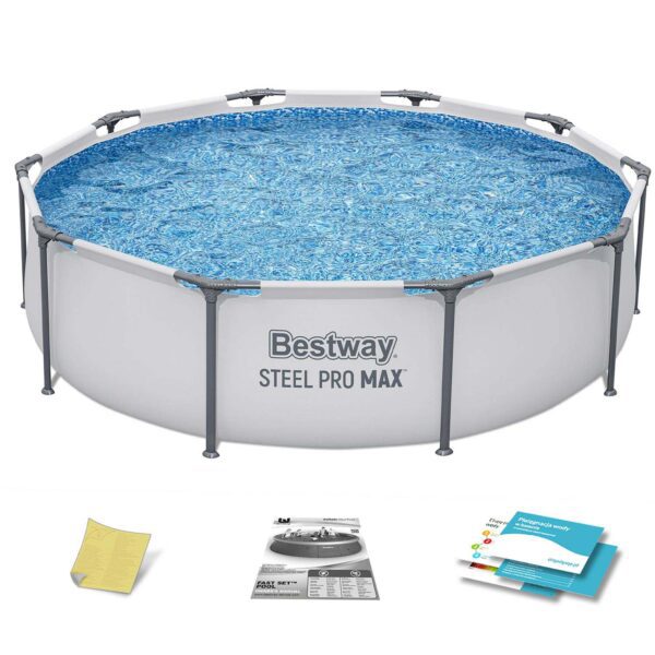 Karkasinis sodo baseinas 305 x 76 cm 4 viename „Bestway 56406“