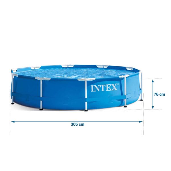 Karkasinis sodo baseinas 305 x 76 cm 6 viename INTEX 28200
