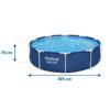 Karkasinis sodo baseinas 305 x 76 cm 8 viename „Bestway 56679“