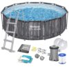Karkasinis sodo baseinas 366 x 100 cm 10 viename „Bestway 5614X“