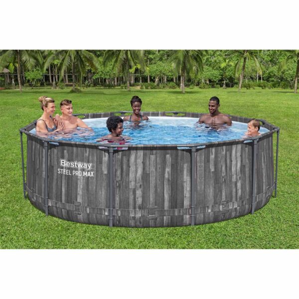Karkasinis sodo baseinas 366 x 100 cm 18 viename „Bestway 5614X“