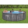 Karkasinis sodo baseinas 366 x 100 cm 18 viename „Bestway 5614X“ + burbulų aparatas NEMOKAMAI