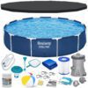 Karkasinis sodo baseinas 366 x 76 cm 16 viename „Bestway 56681“