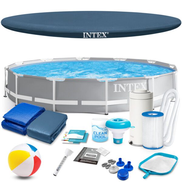 Karkasinis sodo baseinas 366 x 76 cm 16 viename INTEX 26712