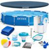 Karkasinis sodo baseinas 366 x 76 cm 16 viename INTEX 28212