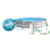 Karkasinis sodo baseinas 366 x 76 cm 4 viename INTEX 26712