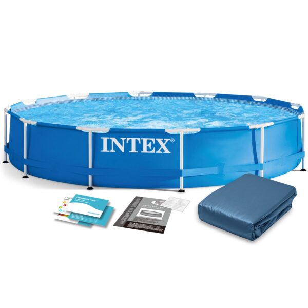 Karkasinis sodo baseinas 366 x 76 cm 6 viename INTEX 28210