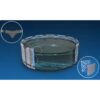 Karkasinis sodo baseinas 366 x 76 cm, 9 viename, „Bestway 56416“