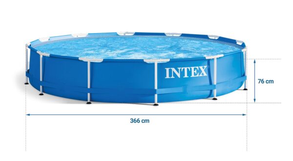 Karkasinis sodo baseinas 366 x 76 cm INTEX 28210