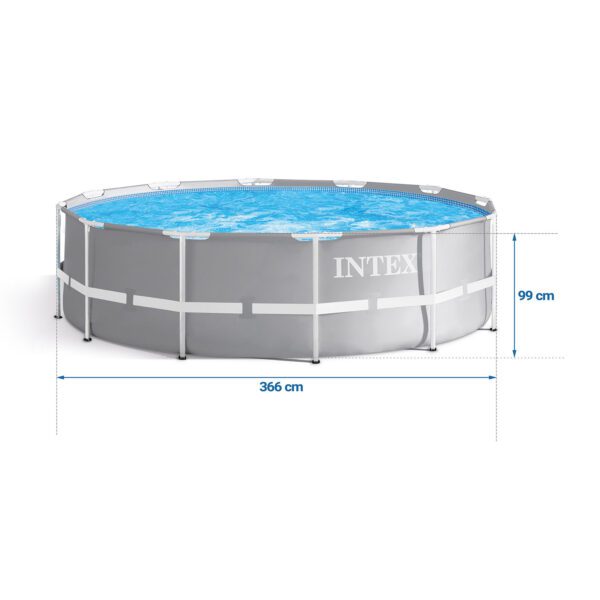 Karkasinis sodo baseinas 366 x 99 cm 17 viename INTEX 26716