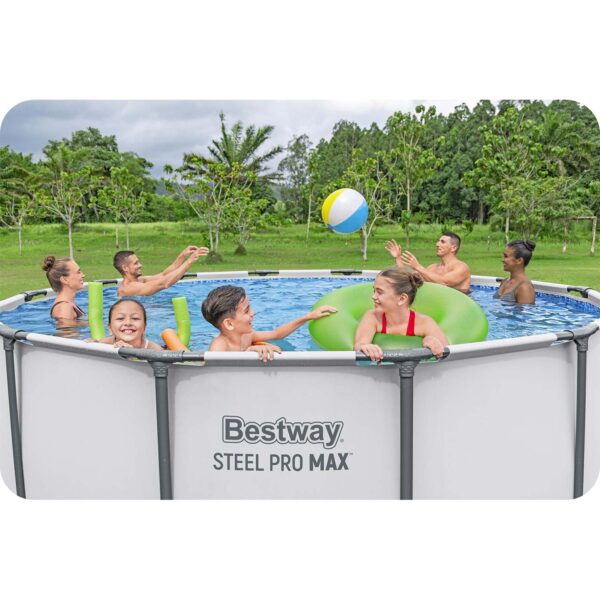 Karkasinis sodo baseinas 396 x 122 cm 11 viename „Bestway 5618W“