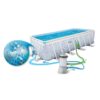 Karkasinis sodo baseinas 400 x 200 x 100 cm 4 viename INTEX 26780