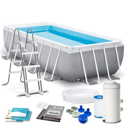 Karkasinis sodo baseinas 400 x 200 x 100 cm 4 viename INTEX 26788