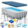 Basen ogrodowy stelażowy 400 x 200 x 122 cm 18w1 INTEX 26790 Karkasinis sodo baseinas 400 x 200 x 122 cm 18 viename INTEX 26790